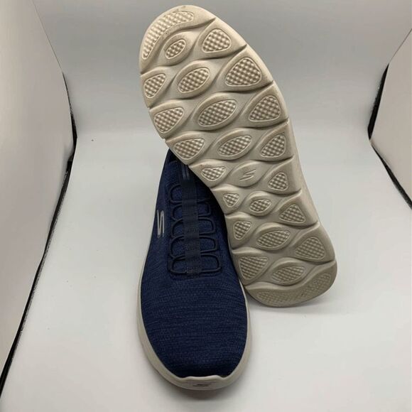 Skechers Go‎ Walk Mens Blue Loafer Slip On Shoes 216484 Size 11.5 M Air Cooled - Picture 8 of 9